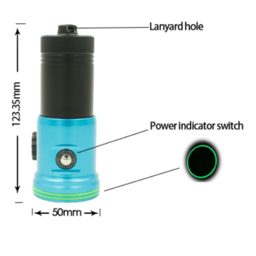 Heiße wasserdichte rechargable Multifunktions-Video-Taschenlampe HD-Kamera-Licht-Fackel